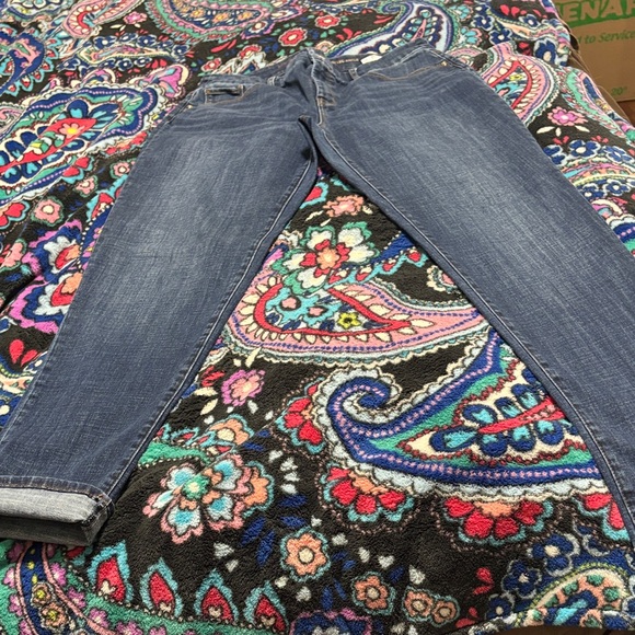 Chico's Dark Blue Ankle Jeans - Picture 1 of 9